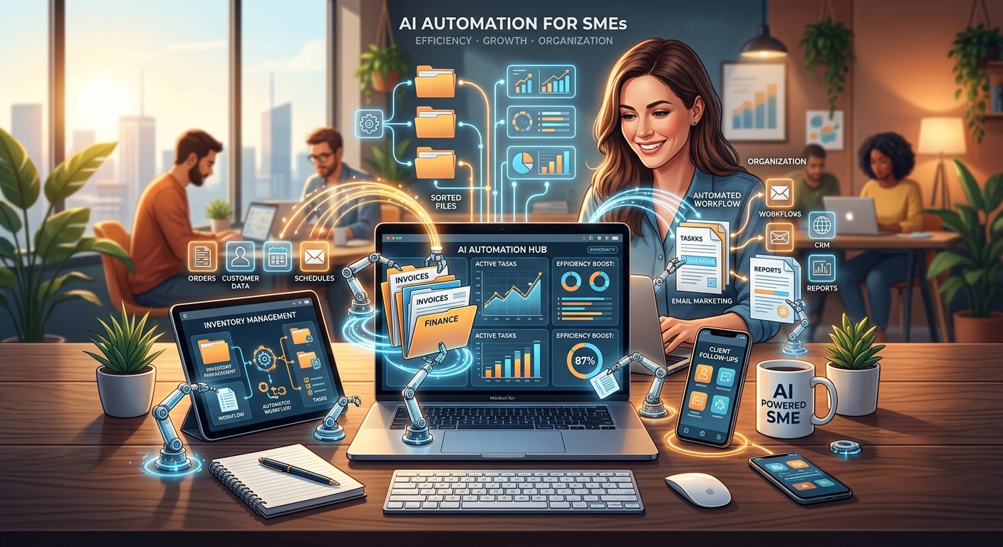 Automatización de procesos con IA para pymes: guía realista