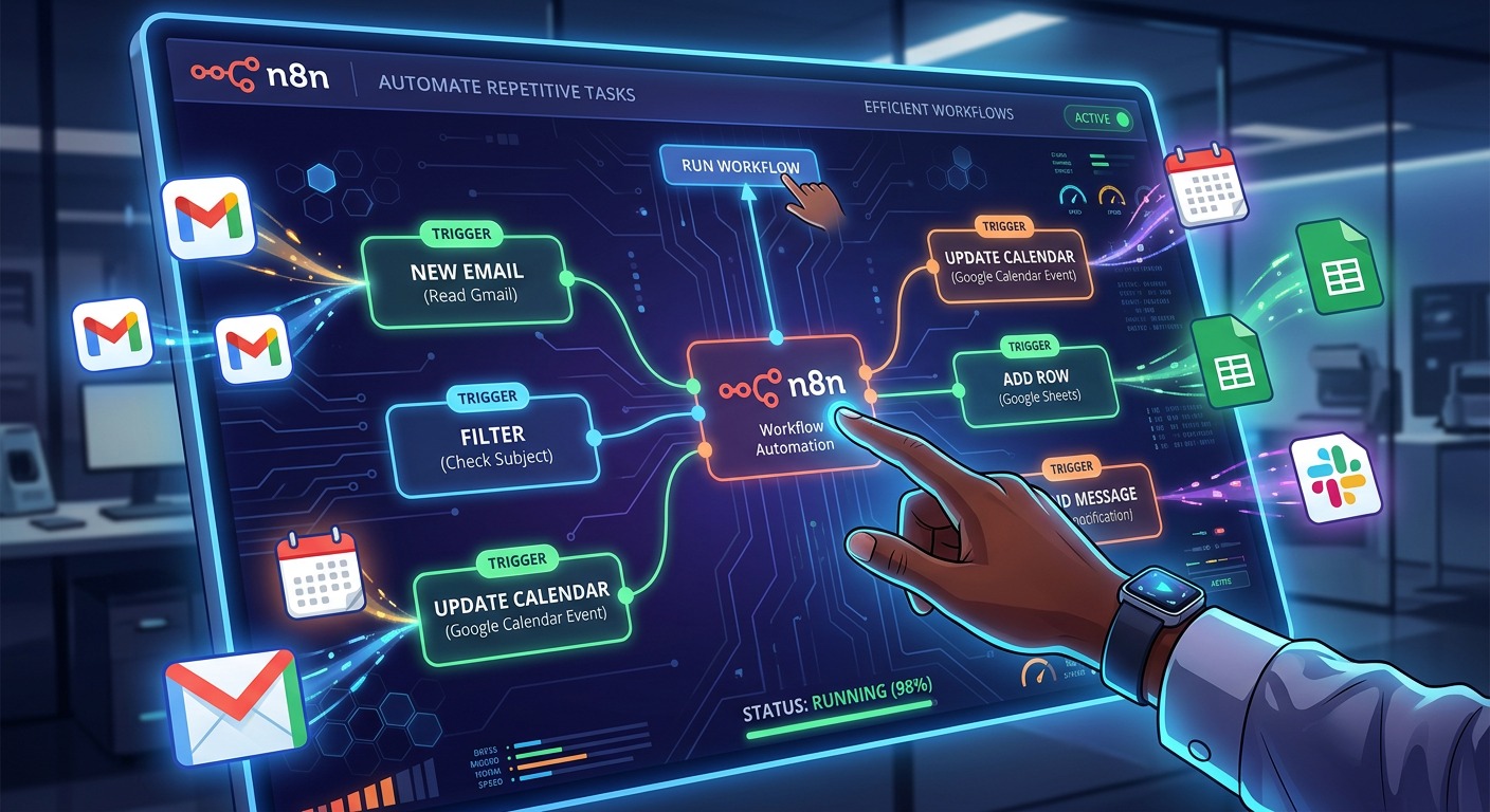 Cómo Automatizar Tareas Repetitivas con n8n: Guía Práctica 2026