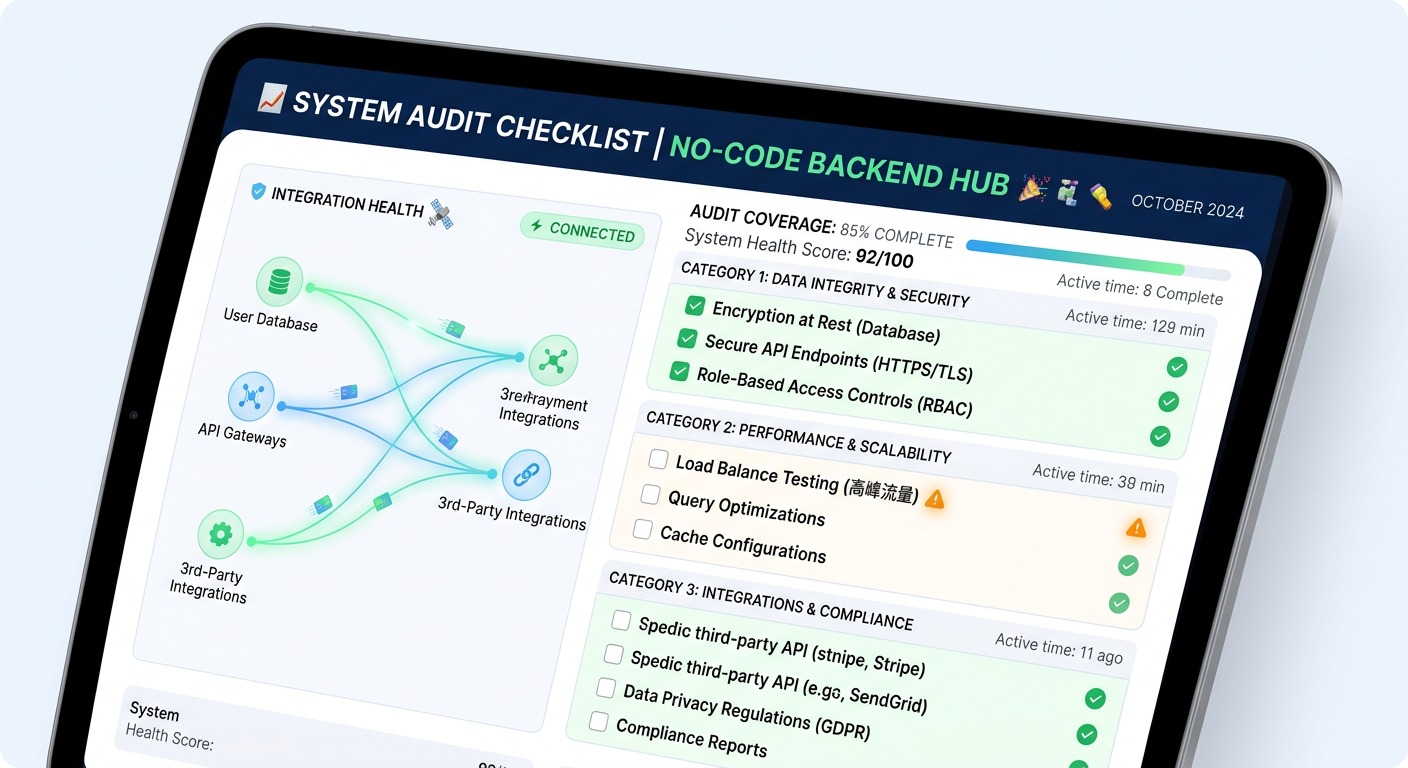 Checklist para auditar automatizaciones No Code: Asegura la eficiencia de tu negocio