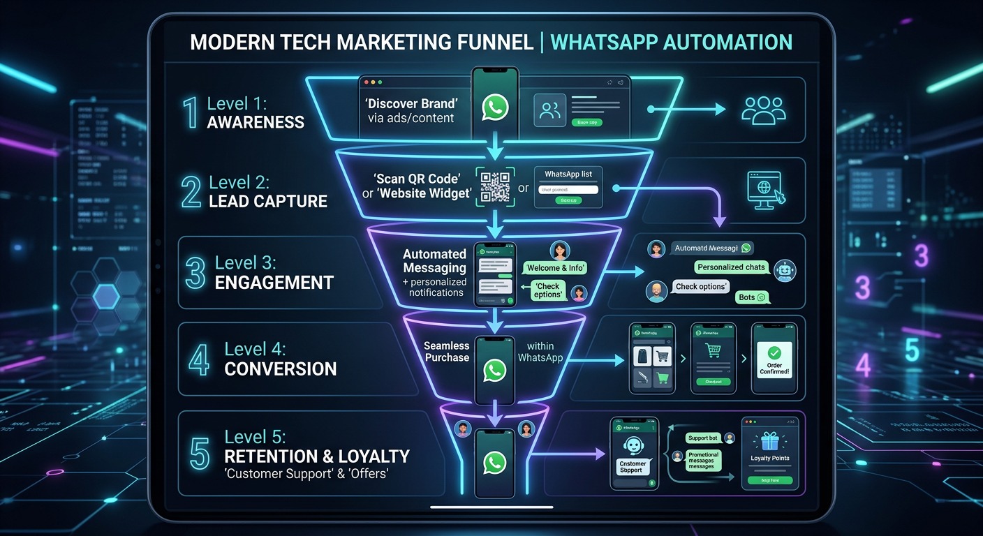 Embudos automatizados con WhatsApp Business: Guía Post-Chatbot para 2026