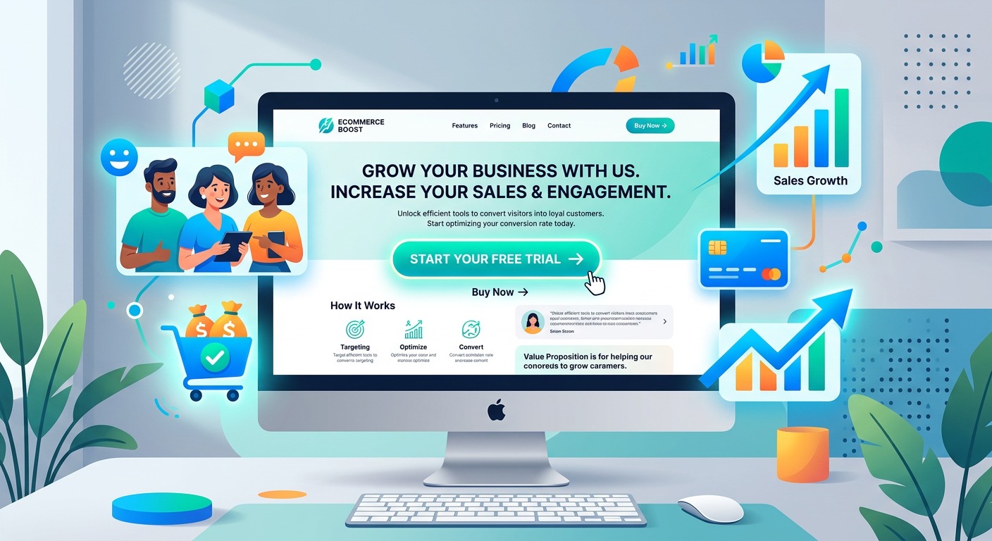 Landing page que convierte: elementos clave para pasar de visitas a clientes